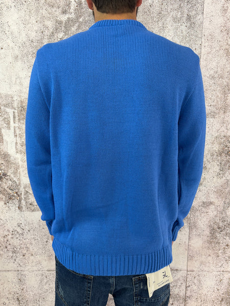 Maglione azzurro Spritz in St Moritz