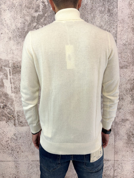 Dolcevita panna misto cashmere