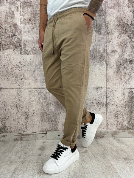 Pantalaccio cotone beige