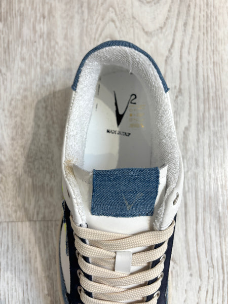 Sneakers Pablito logo giallo fluo