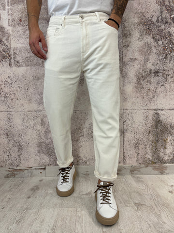 Pantalone velluto panna mod. Cooper