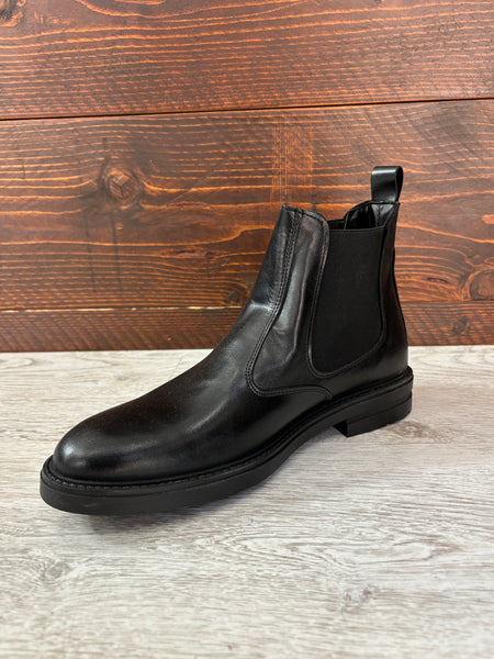 Stivaletto pelle nero mod. Chelsea