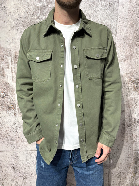 Camicia jeans military