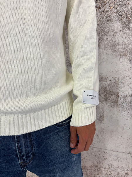 Maglione bianco Cortina