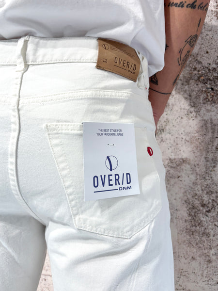 Jeans Straight Fit bianco