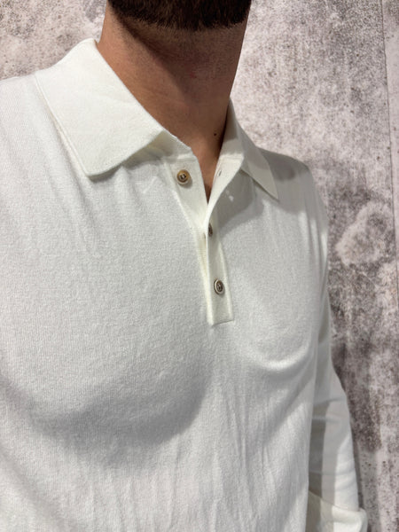 Polo panna m/l in maglia art. GL508