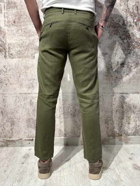 Military linen trousers art. Michigan