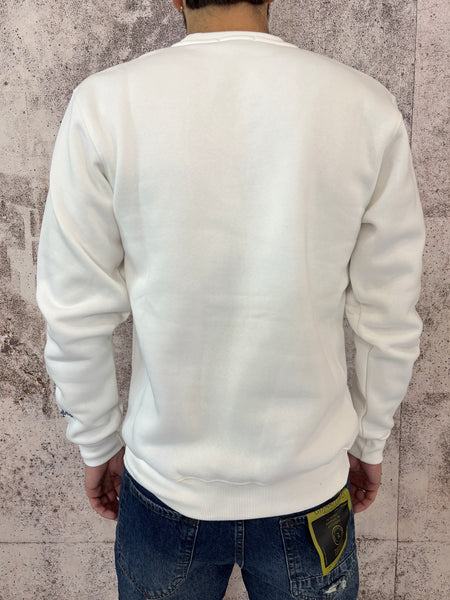 Felpa bianca Mountain & Tequila