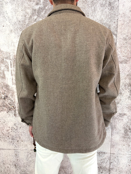 Giacca overshirt col. Moro