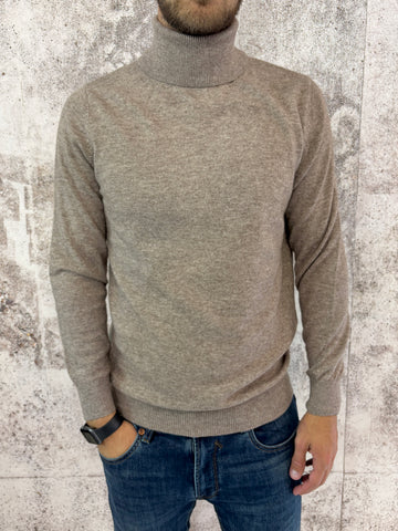 Dolcevita beige misto cashmere