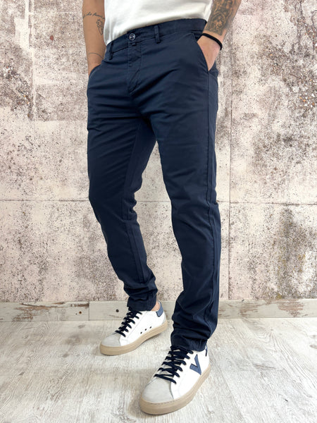 Pantalone chino blu art. Tahoma