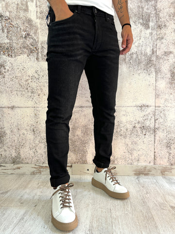 Jeans nero Slim Fit elasticizzato