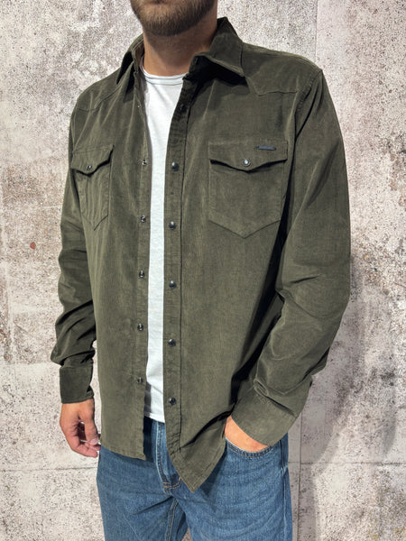 Camicia velluto militare GL78