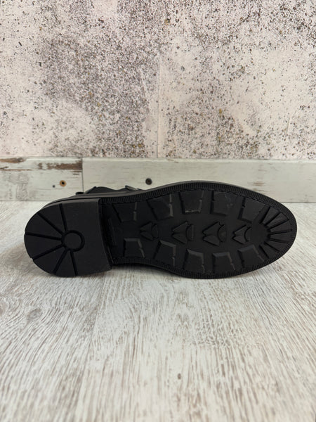 Stivaletto Beatles pelle nero