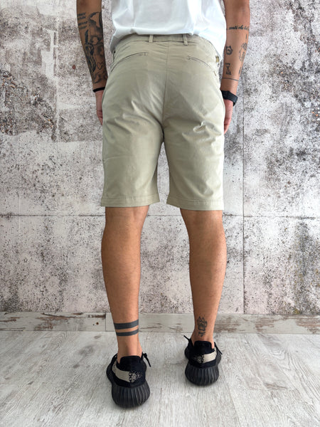 Bermuda chino cotone beige