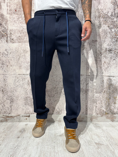 Pantalone molla blu art. P55