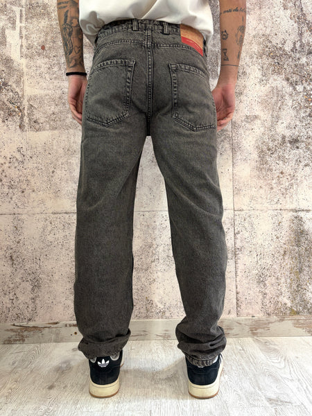 Jeans grigio marmorizzato