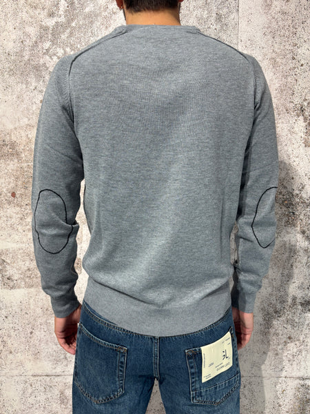 Maglioncino girocollo grigio art. 35232
