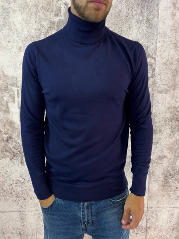 Dolcevita basic blu navy