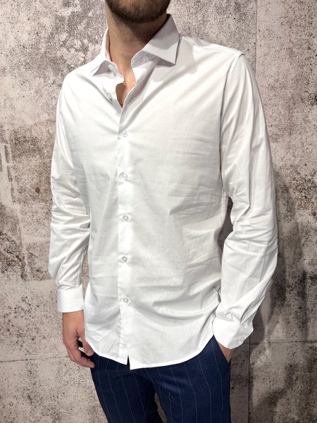 Camicia bianca cotone