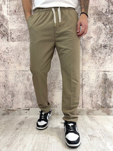 Pantalaccio cotone beige