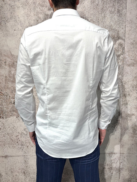 Camicia bianca cotone