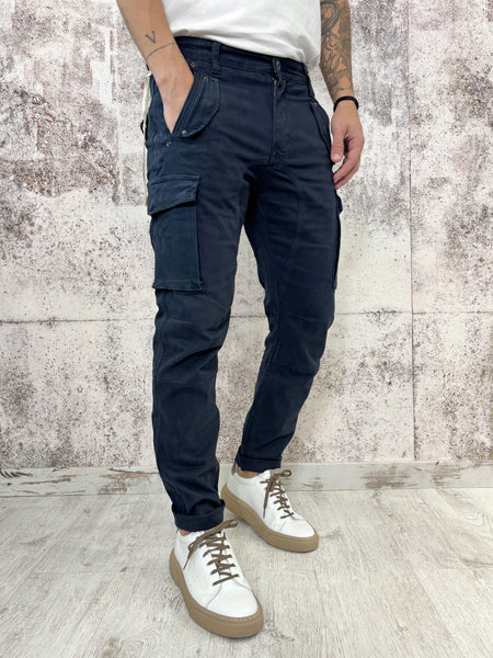 Pantalone cargo blu GL63