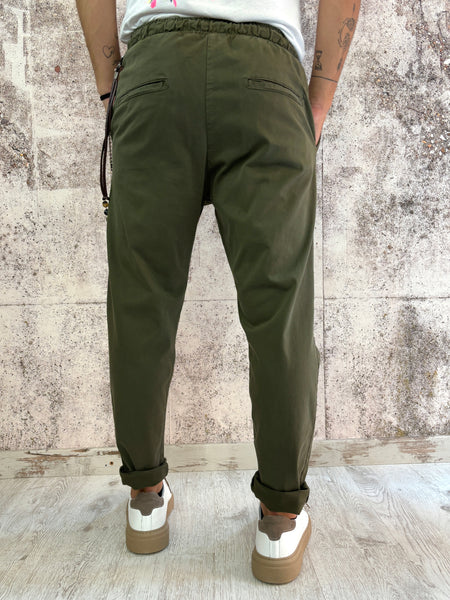 Pantalaccio militare tessuto jeans