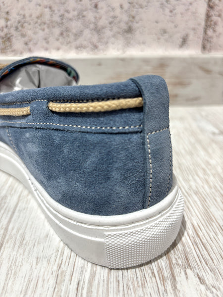 Mocassino Capri azzurro jeans