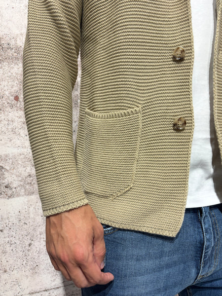 Giacca cardigan beige art.M28