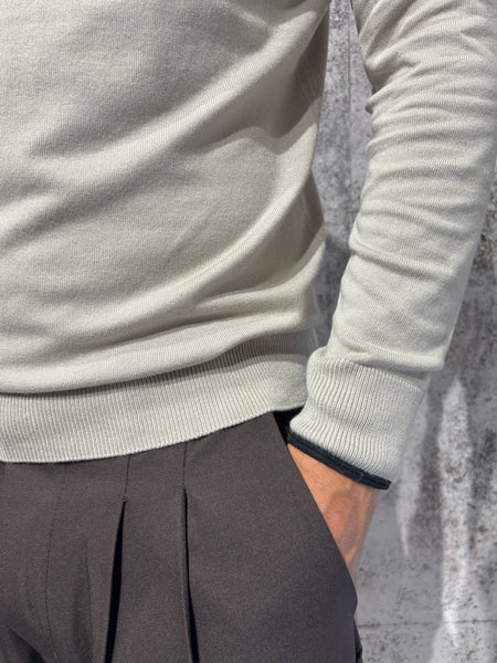 Maglioncino basic beige art. M01