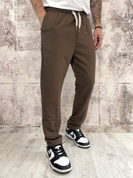 Pantalaccio cotone cioccolato