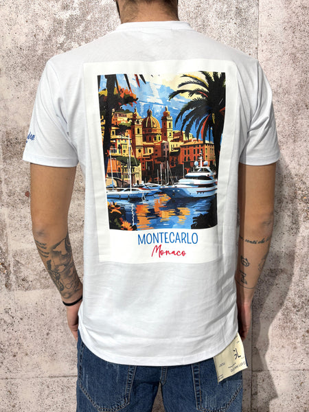 T-Shirt bianca Montecarlo