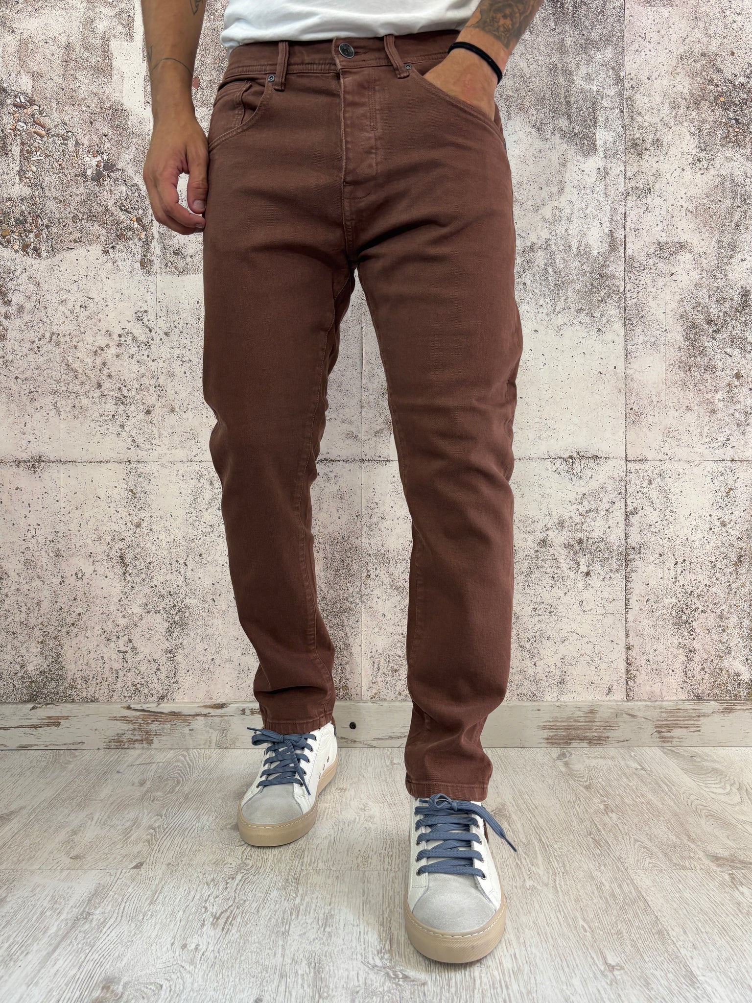 Jeans Slim Fit cacao