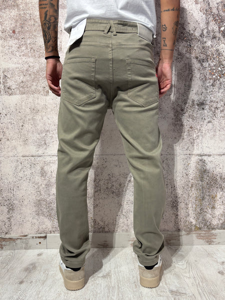 Jeans beige Carrot fit P12