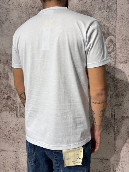 T-Shirt bianca Italian Holiday