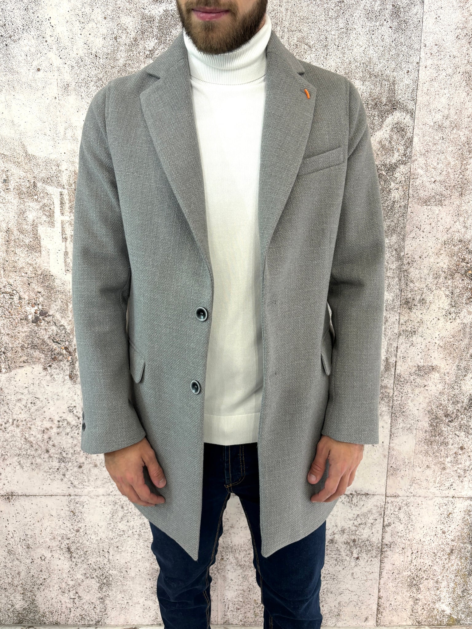 Cappotto baronetto grigio