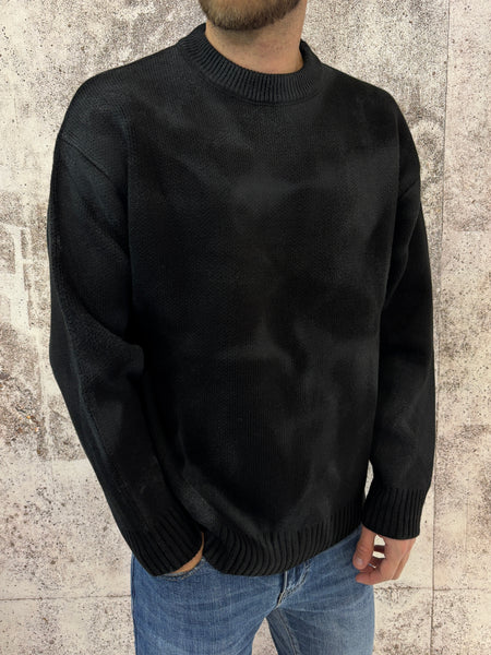 Maglione sfumato nero