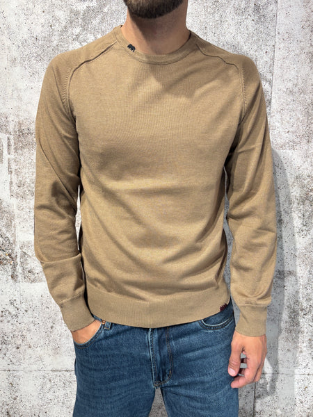 Maglioncino girocollo biscotto art. GL35232