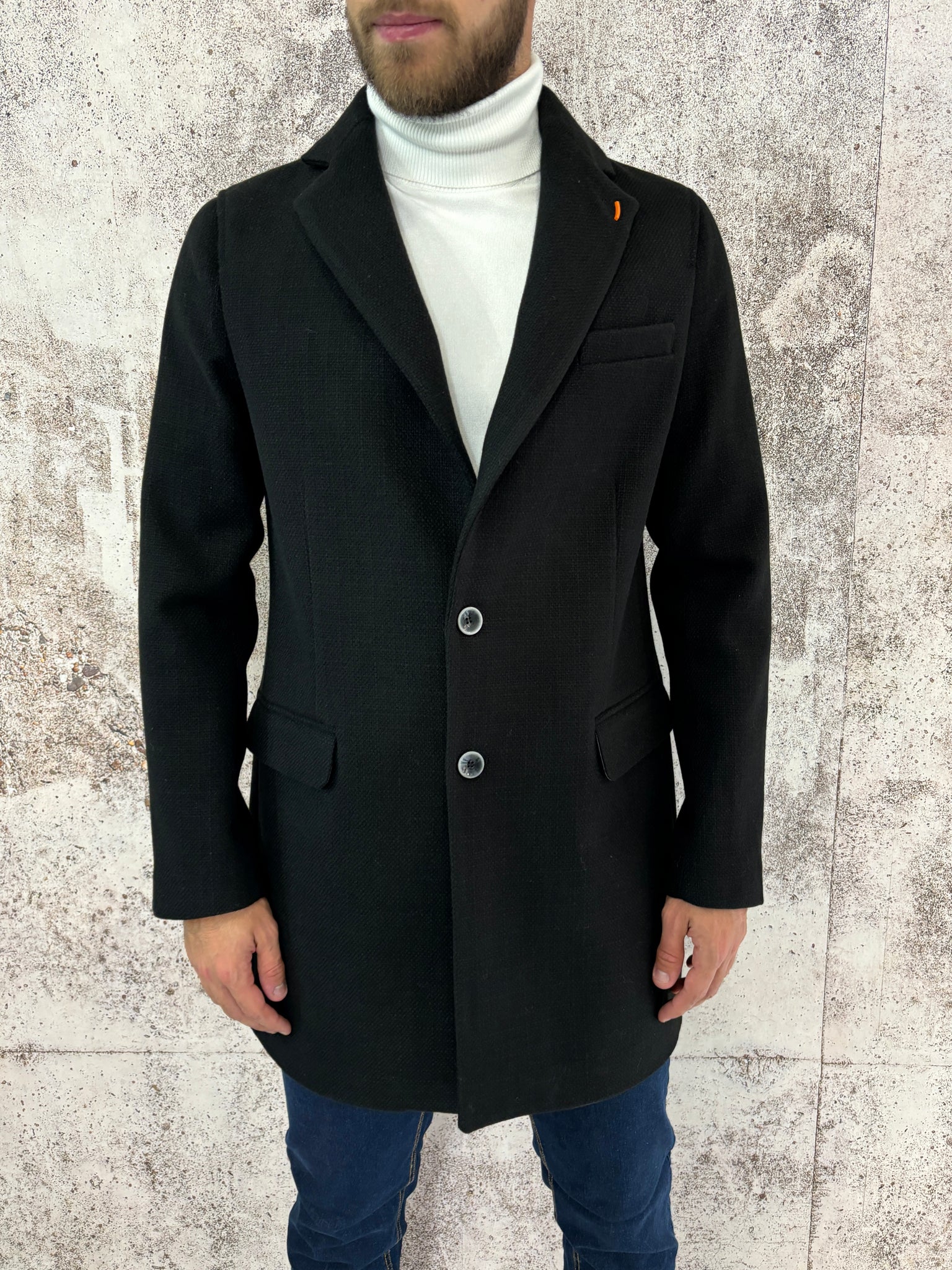 Cappotto baronetto nero