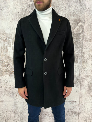 Cappotto baronetto nero