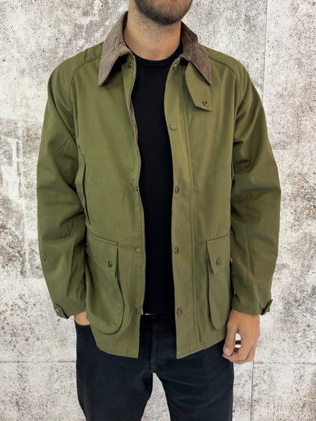 Giacca mod. Barbour verde militare