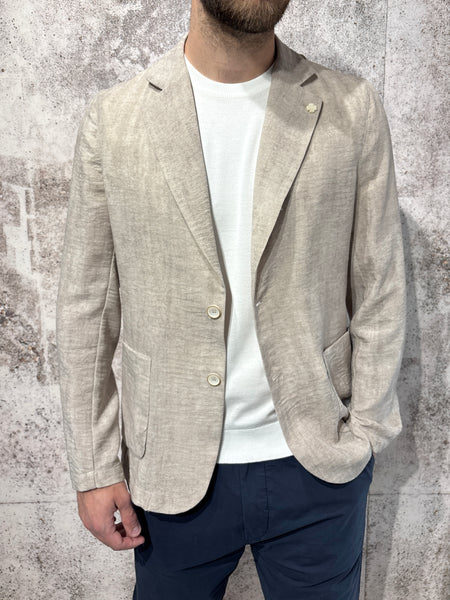 Giacca travel beige