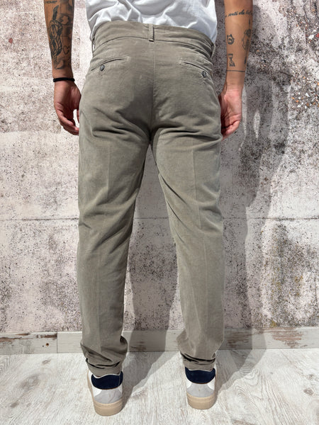 Pantalone velluto tortora art. GL21844