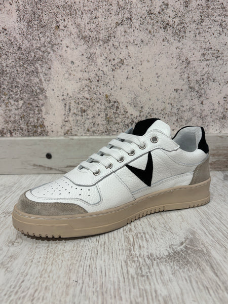 Sneakers College bianca/nera
