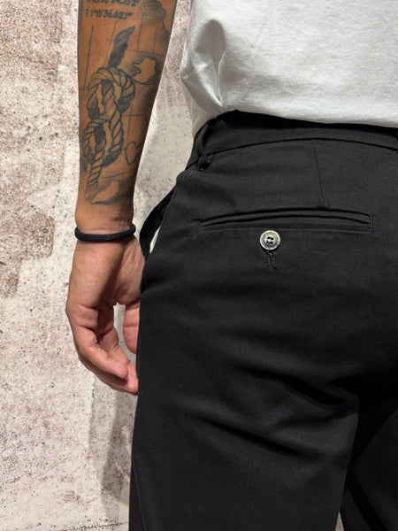 Pantalone chino nero GL014B