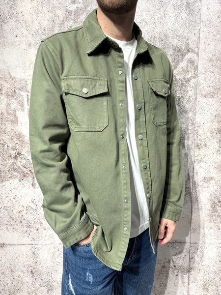 Camicia jeans military