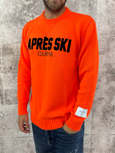 Maglione orange  Apres Sky