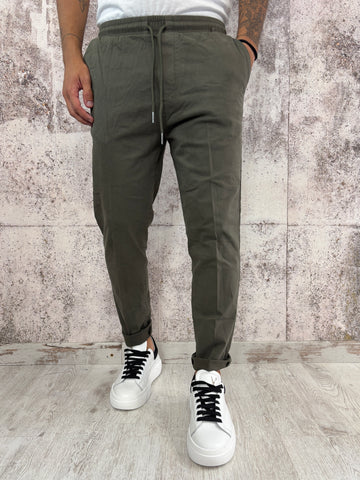 Pantalaccio cotone verdone