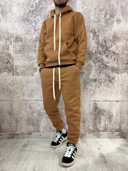 Completo tuta cammello